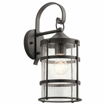 Mill Lane One Light Outdoor Wall Mount in Anvil Iron by Kichler