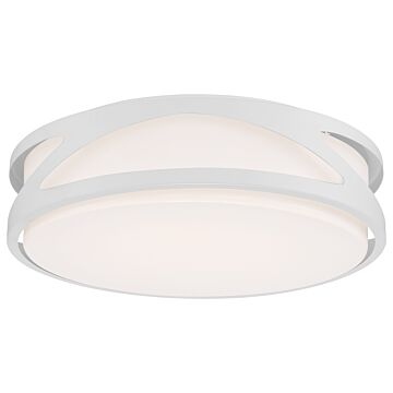 Lucia LED Flush Mount in White by Access