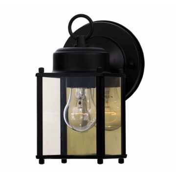 Savoy House Exterior Collections 1 Light Outdoor Wall Lantern in Black