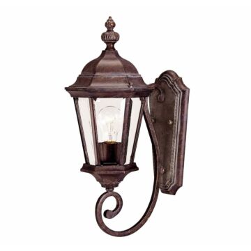 Savoy House Wakefield 1 Light Outdoor Wall Lantern in Walnut Patina
