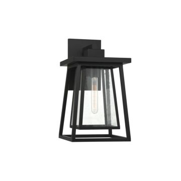 Denver One Light Outdoor Wall Lantern in Matte Black by Savoy House