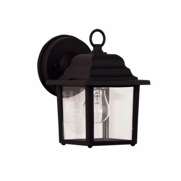 Savoy House Exterior Collections 1 Light Outdoor Wall Lantern in Black