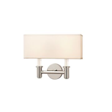 DuPont Two Light Wall Bracket in Chrome by Kalco