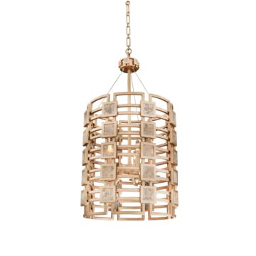  Metropolis Pendant Light in Modern Gold
