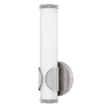 Femi Small LED Bathroom Vanity Light in Brushed Nickel