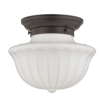 Dutchess One Light Flush Mount in Old Bronze by Hudson Valley