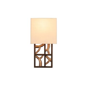 Hudson One Light Wall Sconce in Bronze Gold by Kalco
