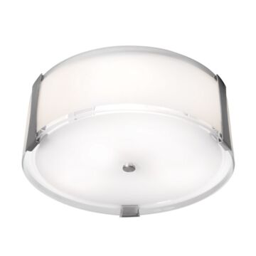 Tara LED Flush Mount in Brushed Steel by Access