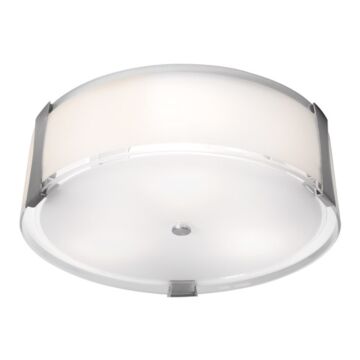 Tara LED Flush Mount in Brushed Steel by Access