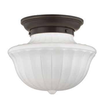 Dutchess One Light Flush Mount in Old Bronze by Hudson Valley
