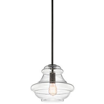 Everly One Light Pendant in Olde Bronze by Kichler