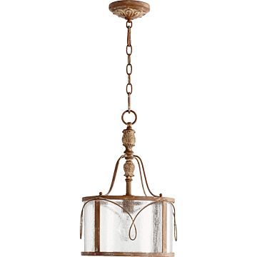 Salento One Light Pendant in French Umber by Quorum International