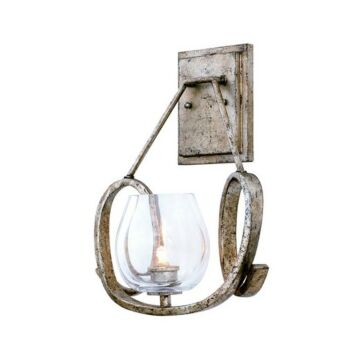  Madison Wall Sconce in Platinum