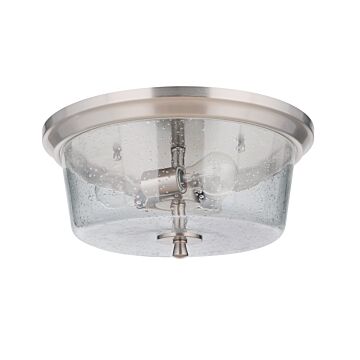 Craftmade Tyler 3 Light 15 Inch Ceiling Light in Brushed Polished Nickel