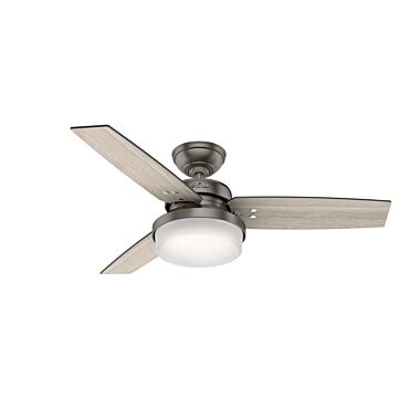 Sentinel 2-Light 44" Ceiling Fan in Brushed Slate