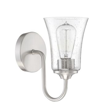 Gwyneth One Light Wall Sconce in Brushed Polished Nickel by Craftmade