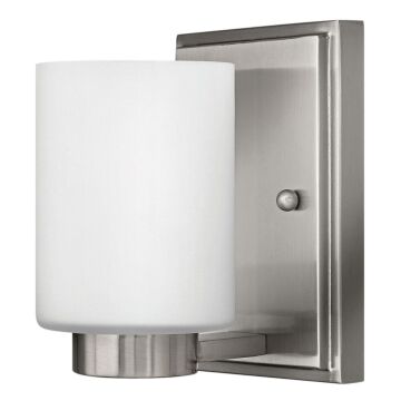 Hinkley Miley 1-Light Bathroom Vanity Light In Brushed Nickel
