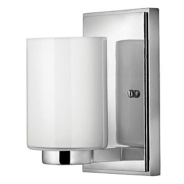 Hinkley Miley 1-Light Bathroom Vanity Light In Chrome