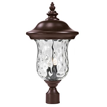 Armstrong Outdoor Post Mount Fixture in Bronze by Z-Lite