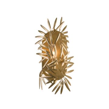 Jardin One Light Wall Sconce in Oxidized Gold Leaf by Kalco