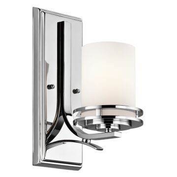 Hendrik One Light Wall Sconce in Chrome by Kichler