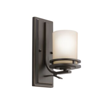 Hendrik One Light Wall Sconce in Olde Bronze by Kichler