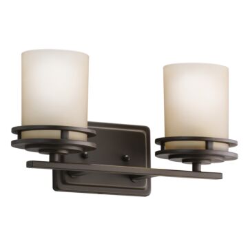 Hendrik Two Light Bath in Olde Bronze by Kichler