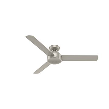 Presto 52" Ceiling Fan in Matte Nickel