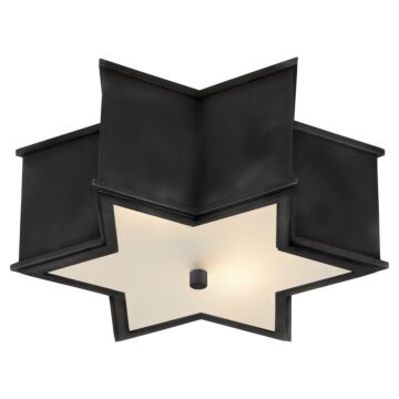 Two Light Flush Mount