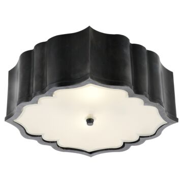 Three Light Flush Mount