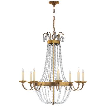 Paris Flea Market  Chandelier in Gilded Iron by Visual Comfort Signature
