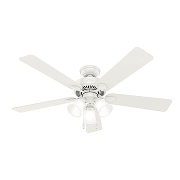 Swanson 3-Light 52" Ceiling Fan in Fresh White