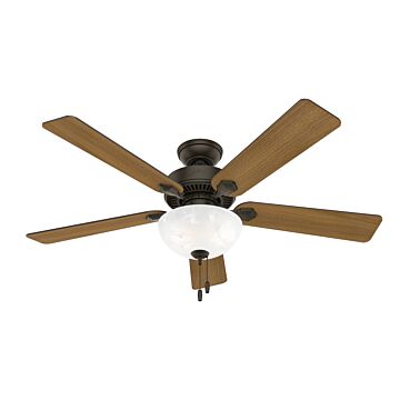 Swanson 2-Light 52" Ceiling Fan in New Bronze
