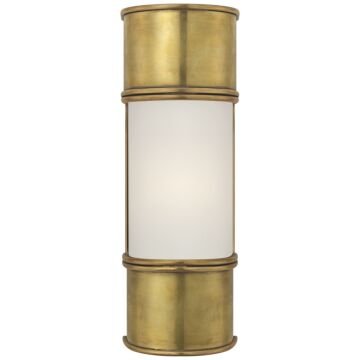 Oxford  Bathroom Vanity Light Sconce in Antique-Burnished Brass by Visual Comfort Signature