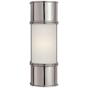 Oxford  Bathroom Vanity Light Sconce in Chrome by Visual Comfort Signature
