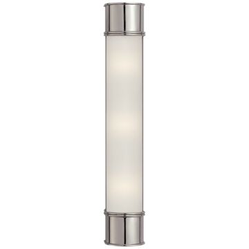 Oxford  Bathroom Vanity Light Sconce in Chrome by Visual Comfort Signature