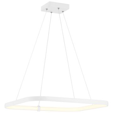 Ravello LED Pendant in Matte White by Access