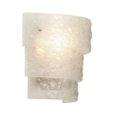 Cirrus One Light Wall Sconce in Satin Nickel by Kalco