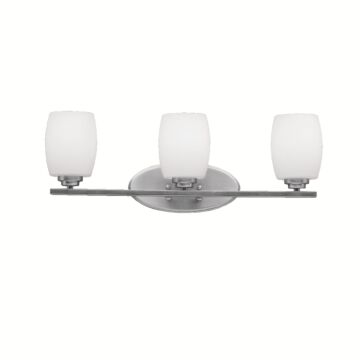 Eileen Three Light Bath in Brushed Nickel by Kichler
