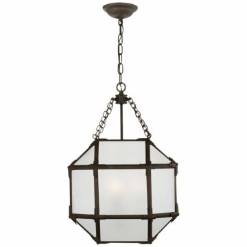 Morris  Lantern in Antique Zinc by Visual Comfort Signature