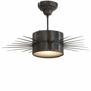 Soleil  Semi Flush Mount in Bronze by Visual Comfort Signature