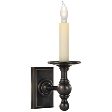 Classic  Wall Sconce in Bronze by Visual Comfort Signature
