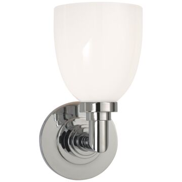 Wilton  Bathroom Vanity Light Sconce in Chrome by Visual Comfort Signature