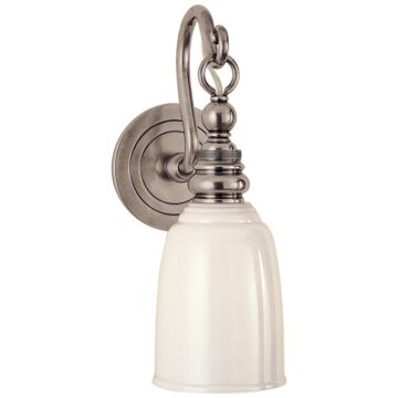 Boston  Wall Sconce in Antique Nickel by Visual Comfort Signature