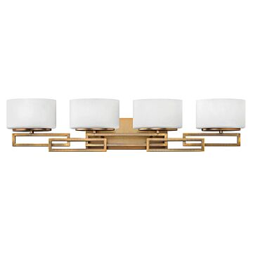 Hinkley Lanza 4-Light Bathroom Vanity Light In Brushed Bronze