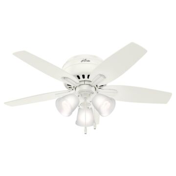 Newsome 42"Ceiling Fan in Fresh White by Hunter