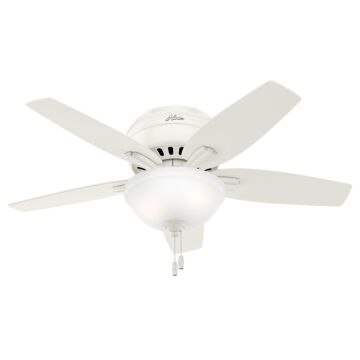 Newsome 42"Ceiling Fan in Fresh White by Hunter