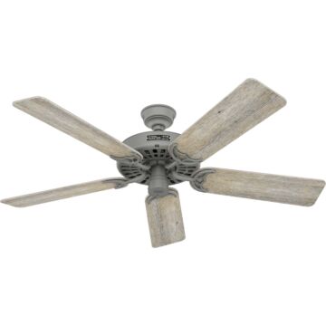 Hunter Original 52" Ceiling Fan in Matte Silver