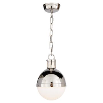 Hicks  Pendant in Polished Nickel by Visual Comfort Signature