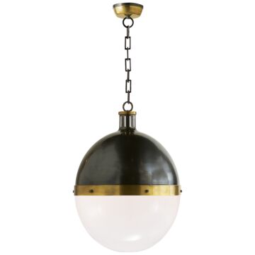 Hicks  Pendant in Bronzeith Antique Brass by Visual Comfort Signature
